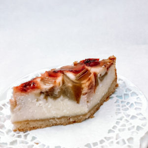 Rabarberu - biezpiena plāts